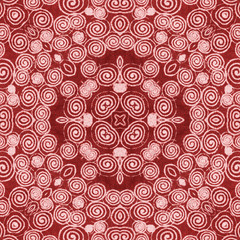 Background of Thai style fabric pattern