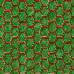 Abstract decorative grille - pattern