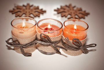 Christmas candles