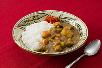 カレーライス 沖縄の器