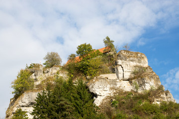 Fototapeta na wymiar Burg Pottenstein, Oberfranken, Deutschland
