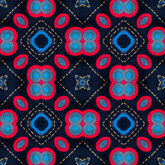 Background of Thai style fabric pattern
