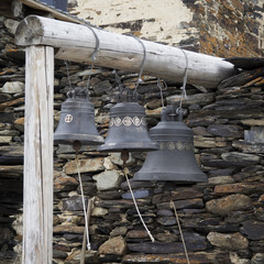 Belfry in the ancient Georgian monastery