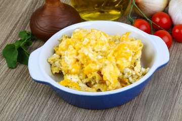 Scrambled eggs