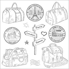 Travel bags different