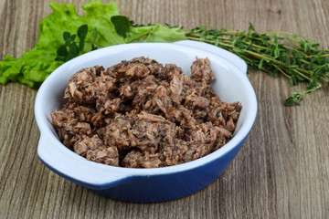 Canned tuna