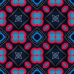 Background of Thai style fabric pattern