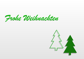 Frohe Weihnachten - Vektor Grafik