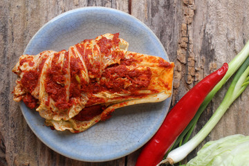 Kimchi korean food