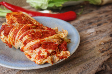 Kimchi korean food