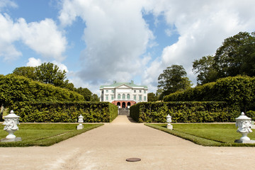 Exterior and park of the Gunnebo Slott House in Gothenborg, Sweden - Scandinavia, France