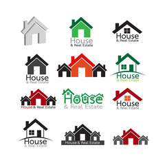 Real Estate Icons set
