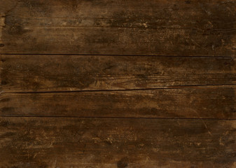 .Wooden background in retro style..Old grunge sepia textured.