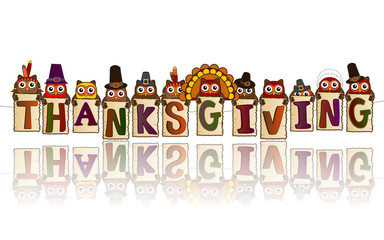 thanksgiving with reflection