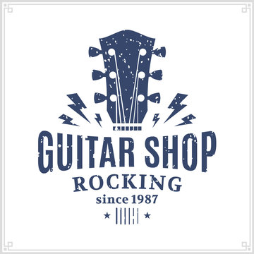 Guitar Shop Logo