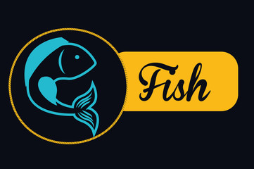 Fish figure design 