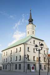 Fototapeta na wymiar Poland, Upper Silesia, Gliwice, Town Hall