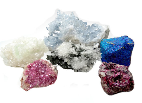 celestite quartz aragonite vanadinite erythrite geological cryst