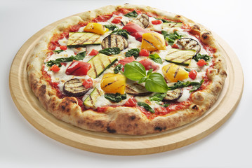 Pizza with Vegetables