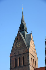Obraz premium Market Church (Marktkirche) in Hannover, Germany