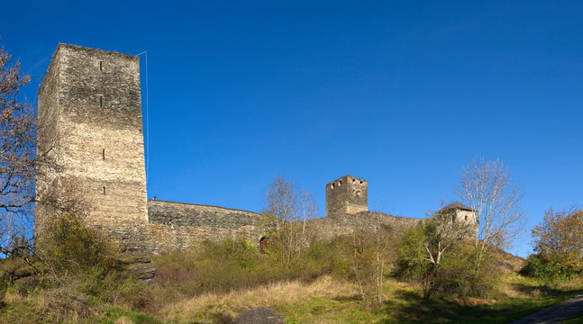 Burgruine Liebenfels bei St. Veit / Glan in K&auml;rnten / &Ouml;sterreich
