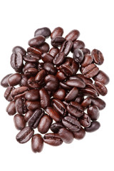 coffee beans isolated