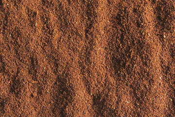minced coffee ground texture