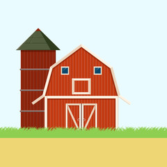 Farm field banner