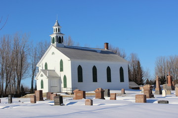 Russeltown United Church and Cemetery Russeltown, Qc