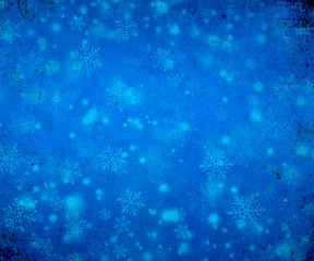 Fototapeta na wymiar Winter Background with Snowflakes