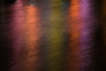 Abstract lights and water pattern