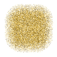 Golden dotted banner