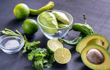 Guacamole ingredients