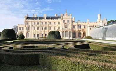 Obraz premium Castle Lednice, Czech Republic, Europe