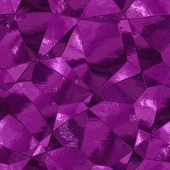 Decorative stones of different shapes - violet pattern 