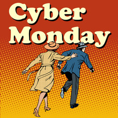 Cyber Monday shoppers run on sale
