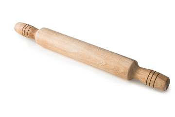 domestic wooden rolling pin