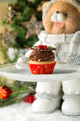 Christmas mini muffin