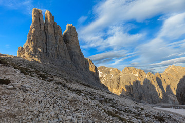 Fototapeta premium Dolomiti - the Vajolet towers