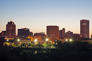 Fototapeta premium Milwaukee skyline