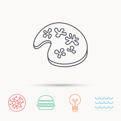 Painting icon. Artistic tool sign.