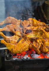 Charcoal chicken