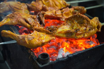 Charcoal chicken