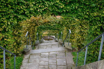 Schlosspark Blankenburg Treppe