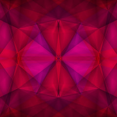 Abstract geometrical red background. Vector Illustration