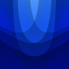 Blue background with wave. Vector Illustration
