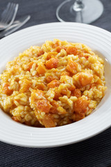 Pumpkin risotto