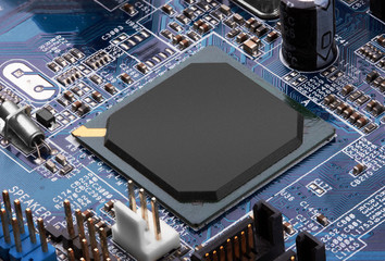 Electronic circuit board with processor