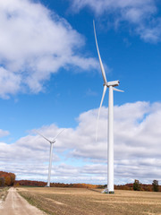 Wind turbines