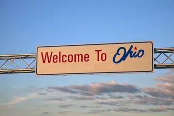 Fotobehang Welcome to Ohio © Henryk Sadura